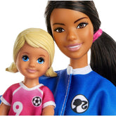 Barbie You Can Be Anything Soccer Coach Brunette Doll GLM53 - Colorland Toys